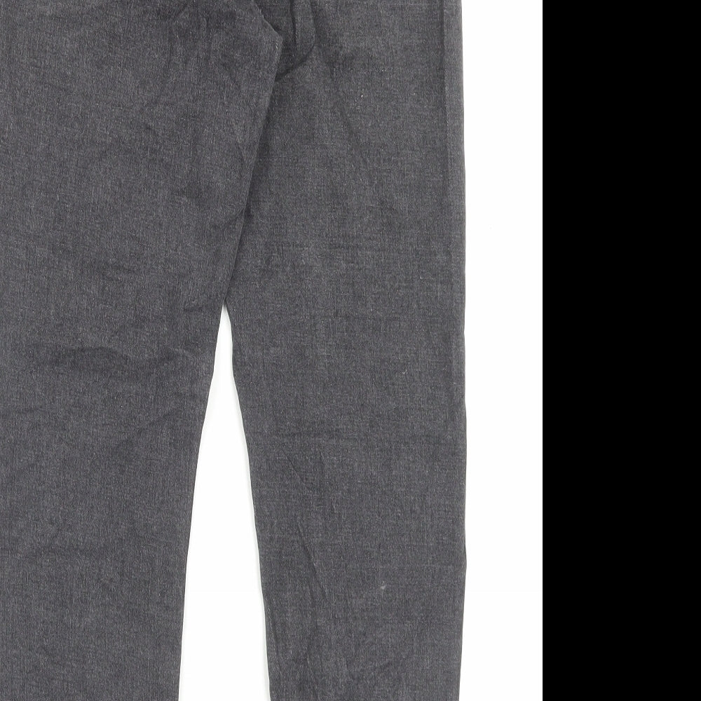 Womens UK Size 6 MOMOKROM Regular Fit Straight Grey Jeans