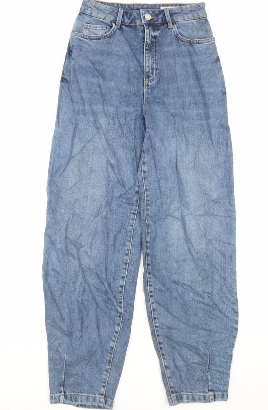 Womens UK Size 6 Marks and Spencer Slim Fit Straight Blue Jeans