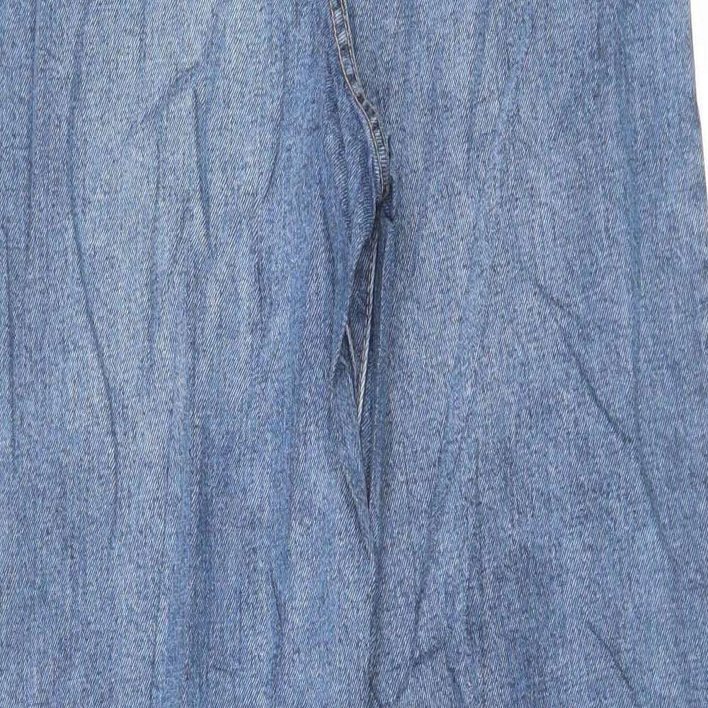 Womens UK Size 6 Marks and Spencer Slim Fit Straight Blue Jeans