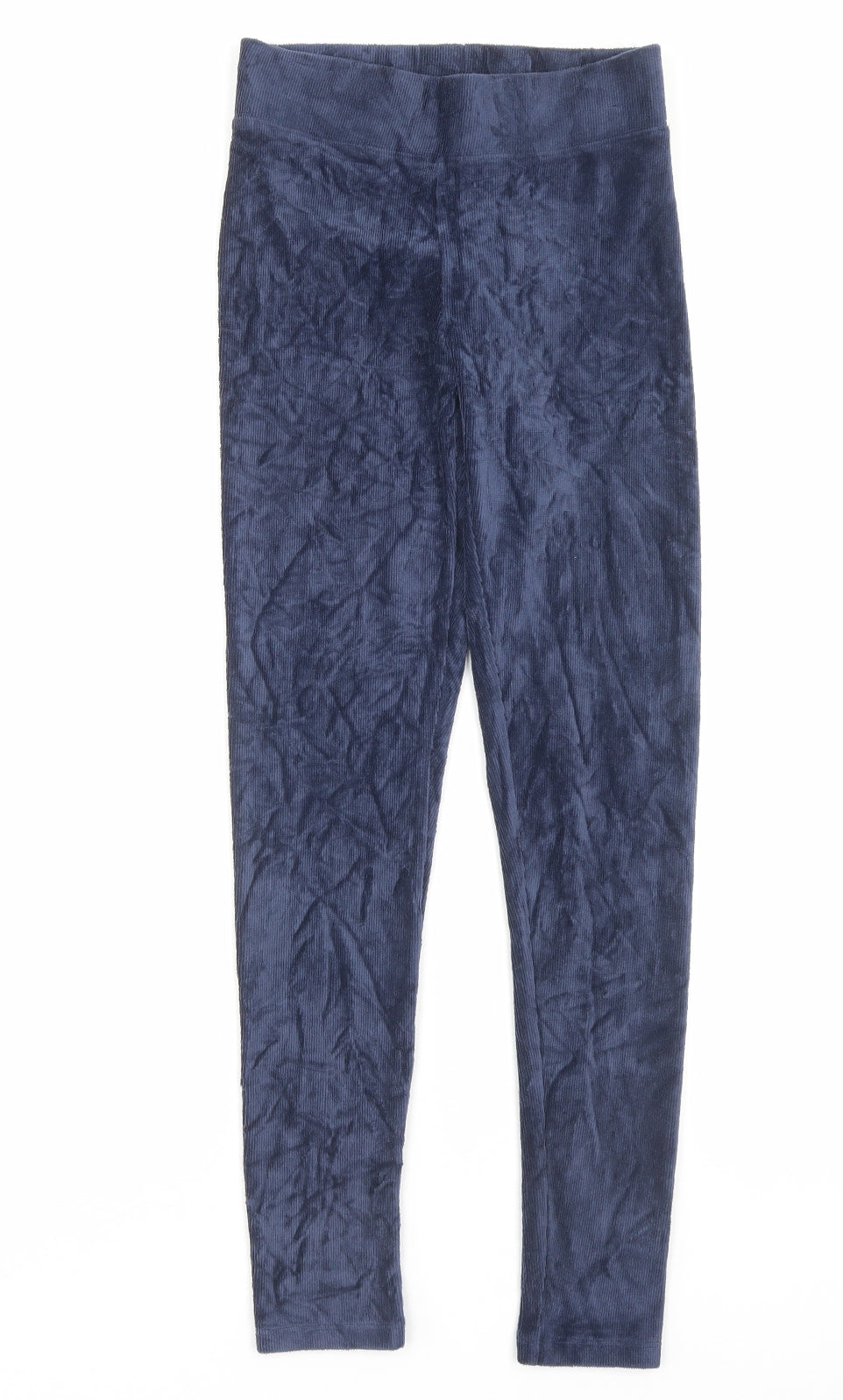 Womens UK Size 6 Marks and Spencer Regular Fit Capri Blue Trousers