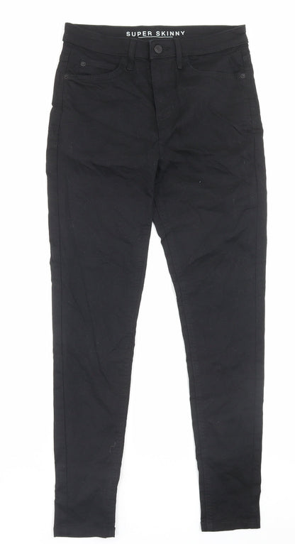 Womens UK Size 28 in Marks and Spencer Regular Fit Skinny Black Jeans