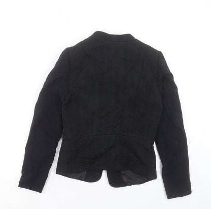 Womens UK Size 6 H&M Black Jacket