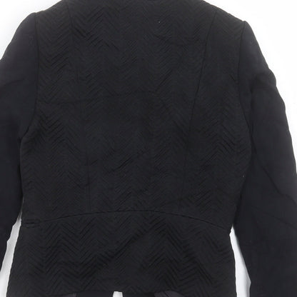 Womens UK Size 6 H&M Black Jacket