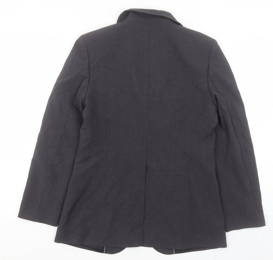 Womens UK Size 10 Per Una Grey Jacket