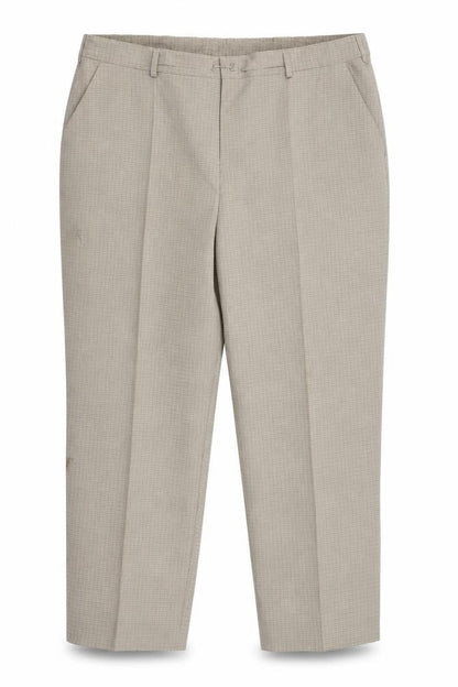 Womens UK Size 20 Marks and Spencer Regular Fit Carrot Beige Trousers