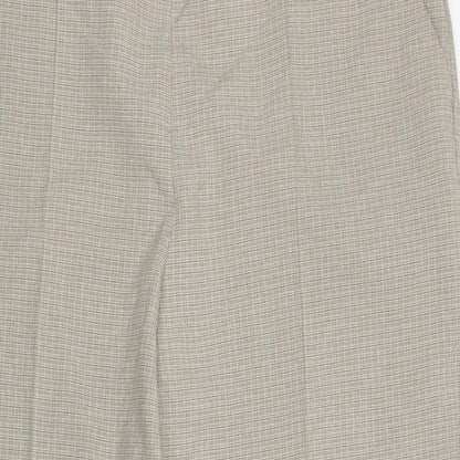 Womens UK Size 20 Marks and Spencer Regular Fit Carrot Beige Trousers