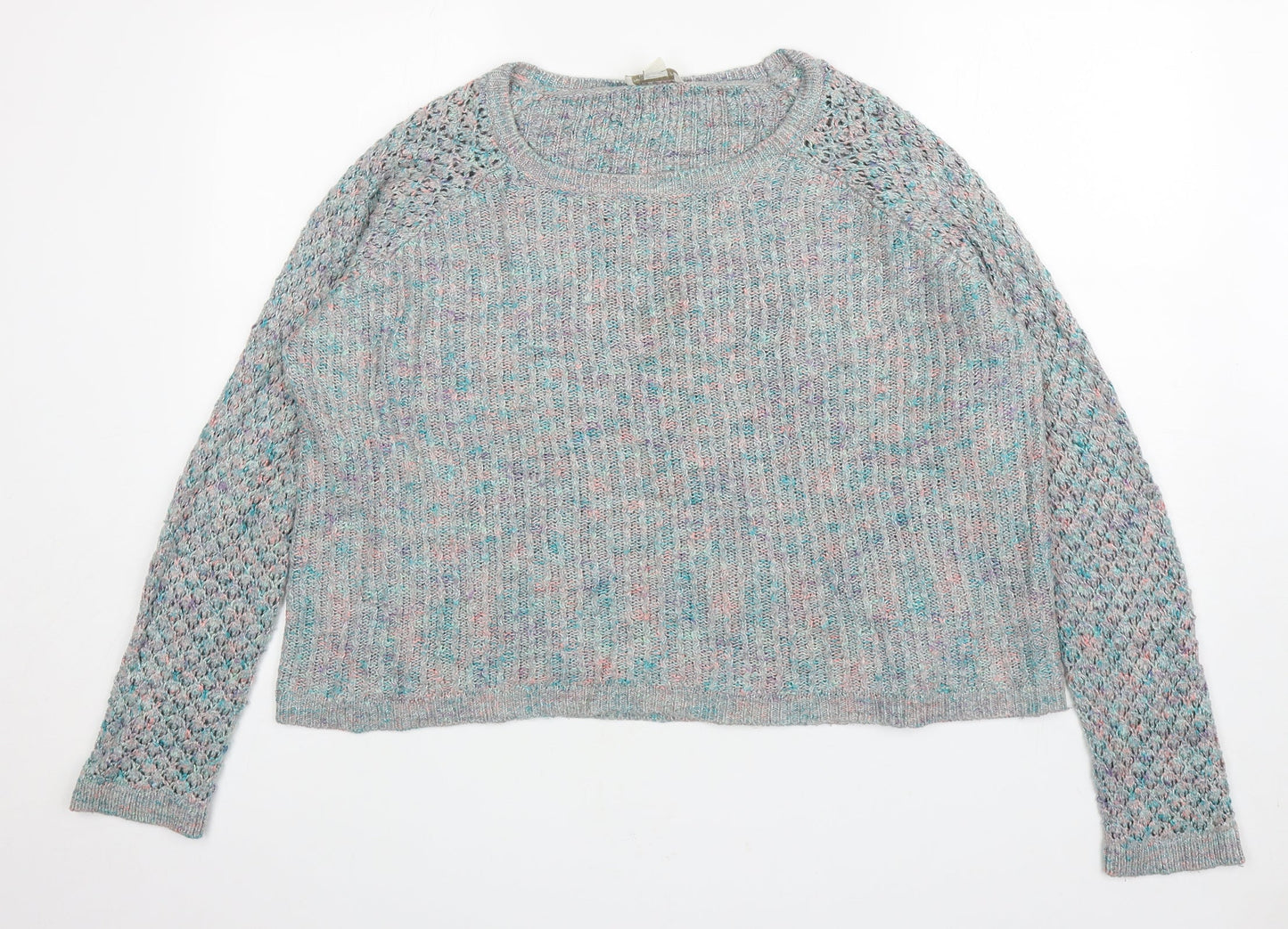 Womens UK Size 16 Monsoon Grey Pullover Jumper