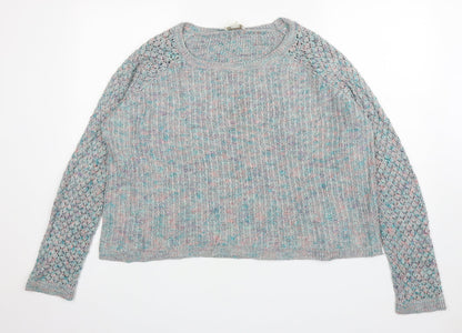 Womens UK Size 16 Monsoon Grey Pullover Jumper