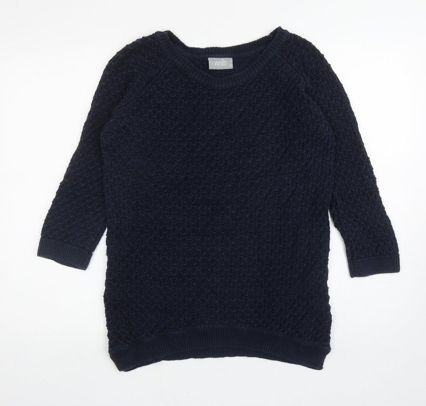 Womens UK Size S Wallis Blue Pullover Jumper
