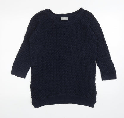 Womens UK Size S Wallis Blue Pullover Jumper