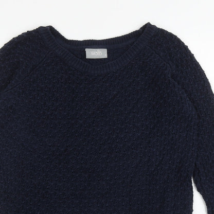 Womens UK Size S Wallis Blue Pullover Jumper