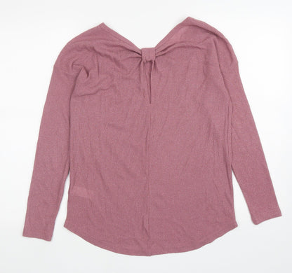 Womens UK Size 8 NEXT Pink Basic T-Shirt