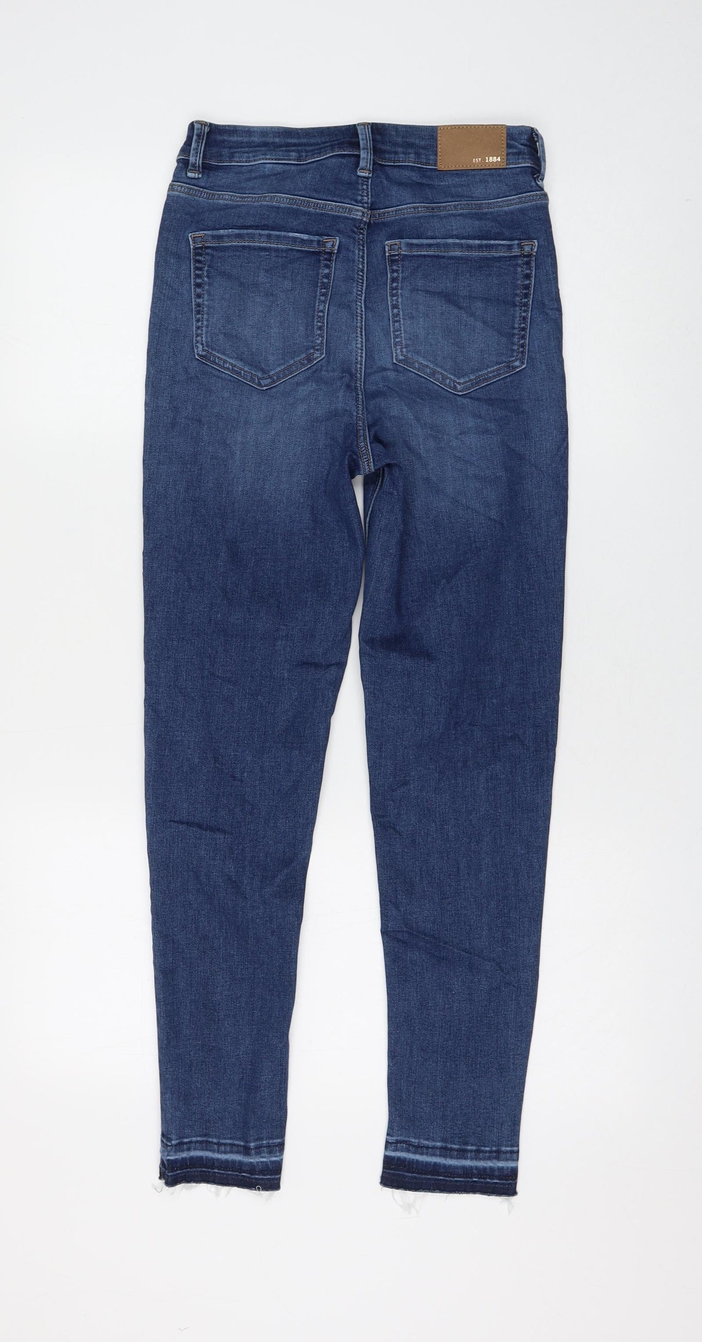 Womens UK Size 6 Marks and Spencer Regular Fit Skinny Blue Jeans