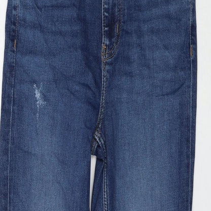 Womens UK Size 6 Marks and Spencer Regular Fit Skinny Blue Jeans