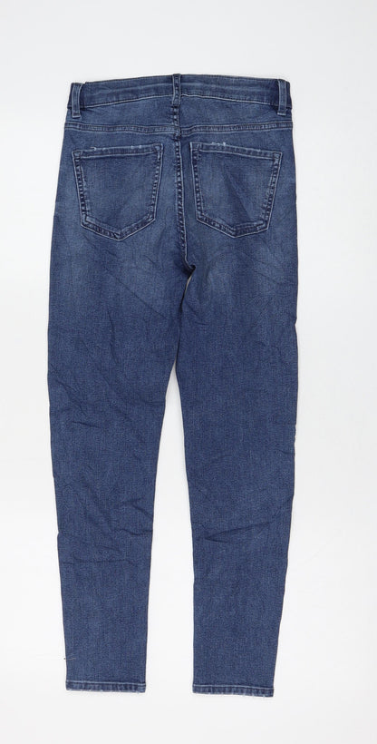 Womens UK Size 6 Marks and Spencer Regular Fit Skinny Blue Jeans
