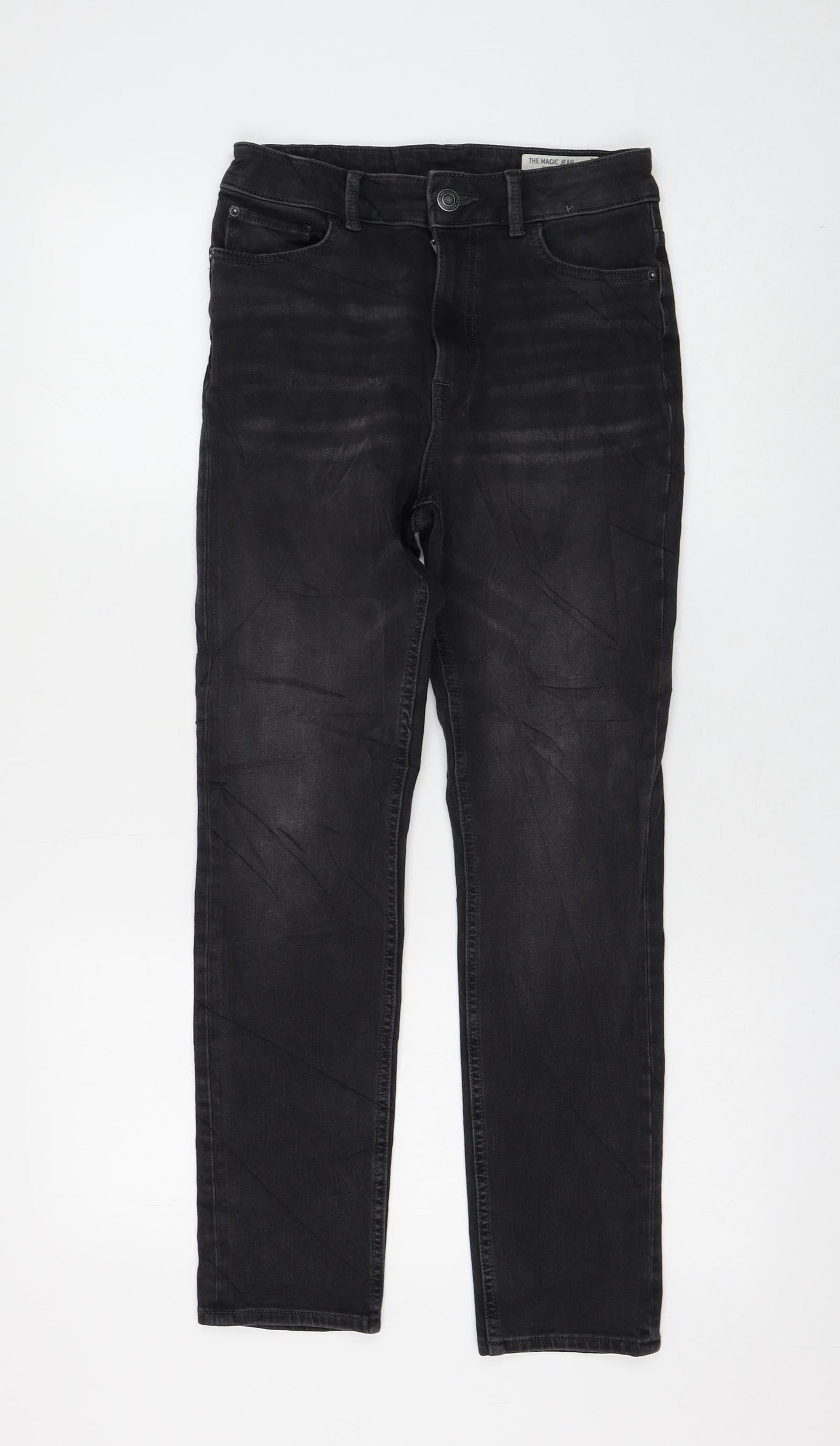 Womens UK Size 8 Marks and Spencer Regular Fit Skinny Black Jeans