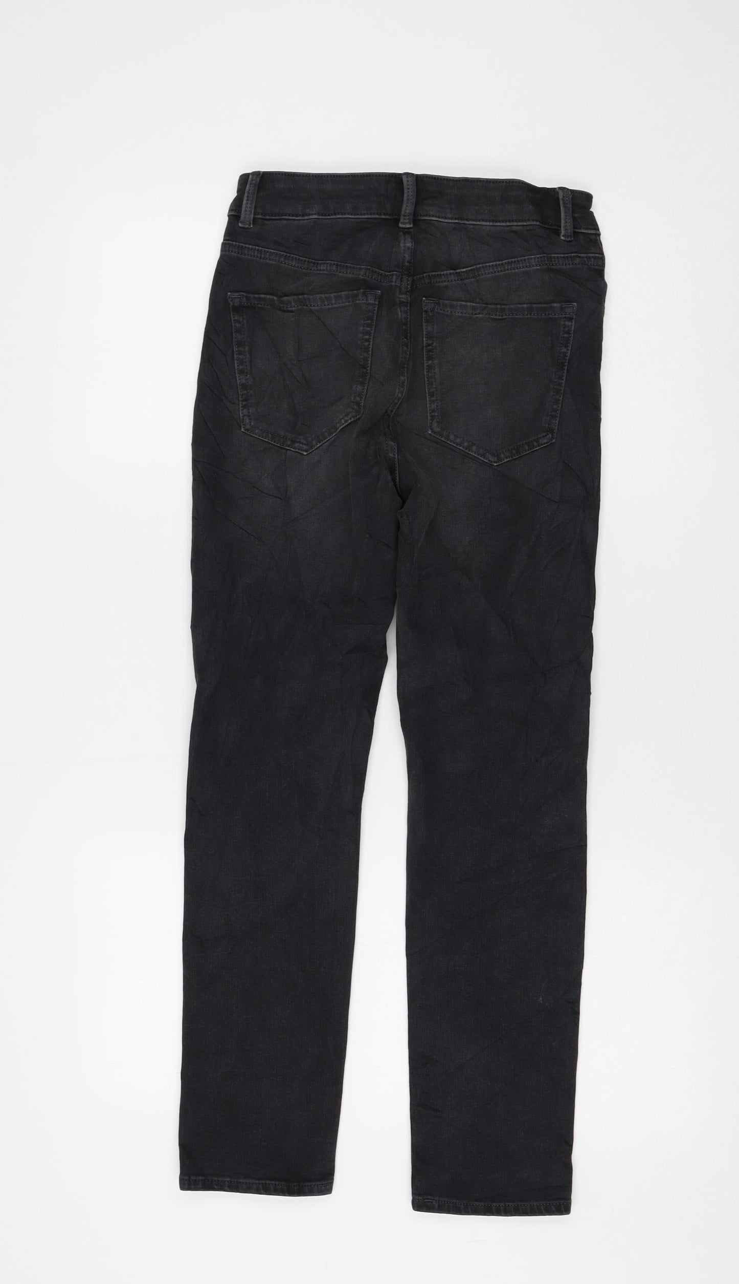 Womens UK Size 8 Marks and Spencer Regular Fit Skinny Black Jeans