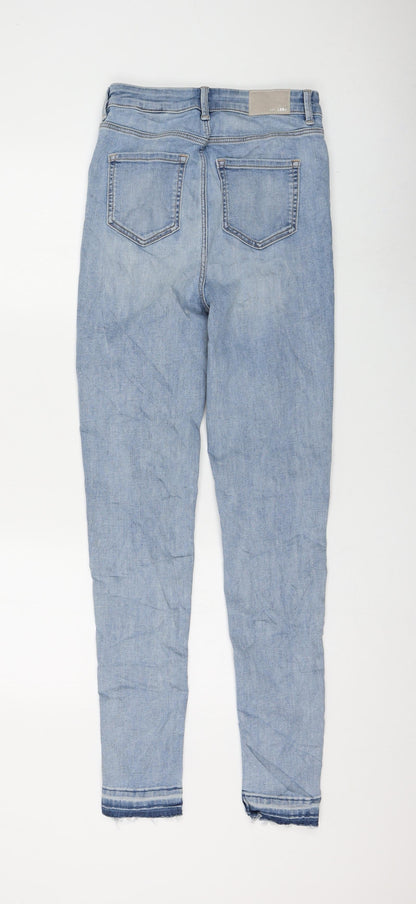 Womens UK Size 8 Marks and Spencer Regular Fit Skinny Blue Jeans