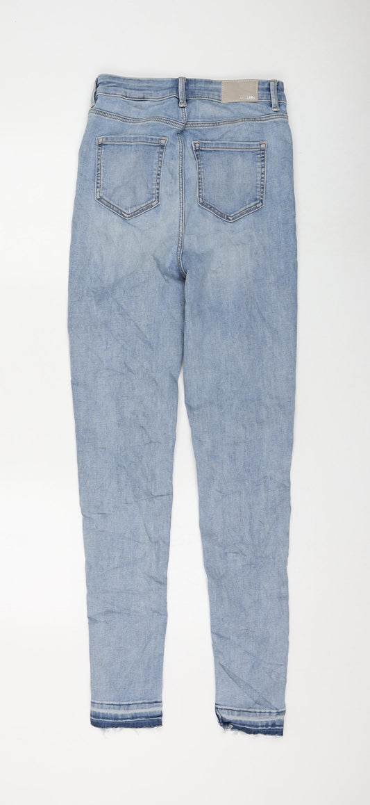 Womens UK Size 8 Marks and Spencer Regular Fit Skinny Blue Jeans