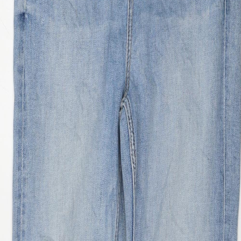 Womens UK Size 8 Marks and Spencer Regular Fit Skinny Blue Jeans