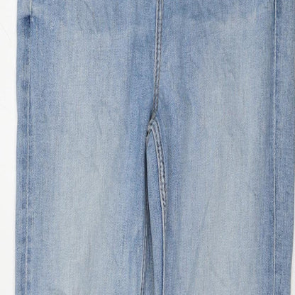 Womens UK Size 8 Marks and Spencer Regular Fit Skinny Blue Jeans