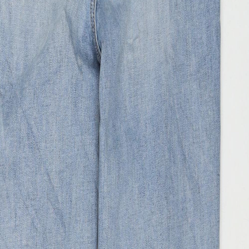 Womens UK Size 8 Marks and Spencer Regular Fit Skinny Blue Jeans