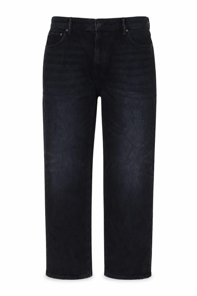 Womens UK Size 40 in Marks and Spencer Regular Fit Straight Black Jeans