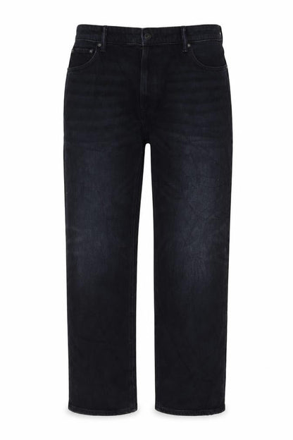 Womens UK Size 40 in Marks and Spencer Regular Fit Straight Black Jeans