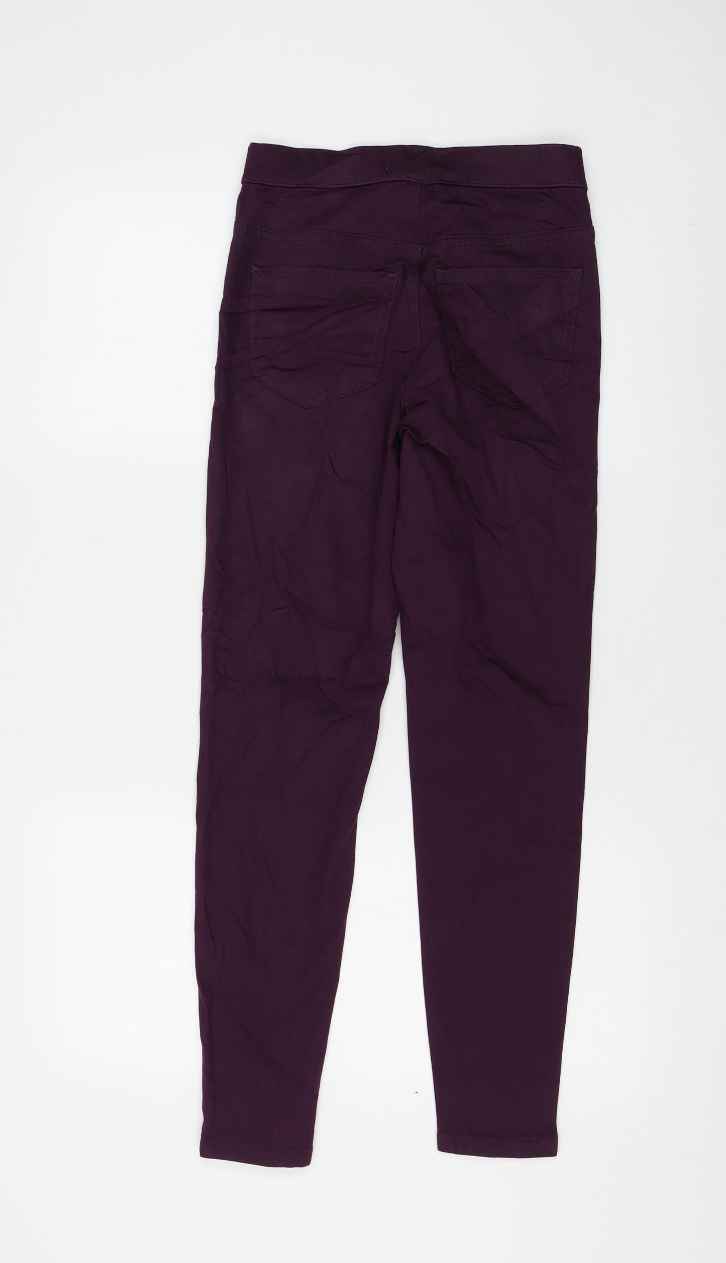 Womens UK Size 6 Marks and Spencer Regular Fit Jegging Purple Jeans