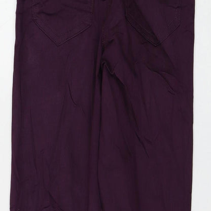 Womens UK Size 6 Marks and Spencer Regular Fit Jegging Purple Jeans