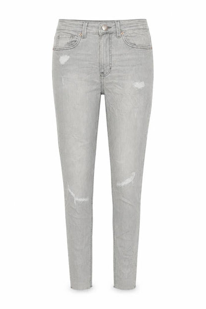 Womens UK Size 8 Marks and Spencer Regular Fit Skinny Grey Jeans