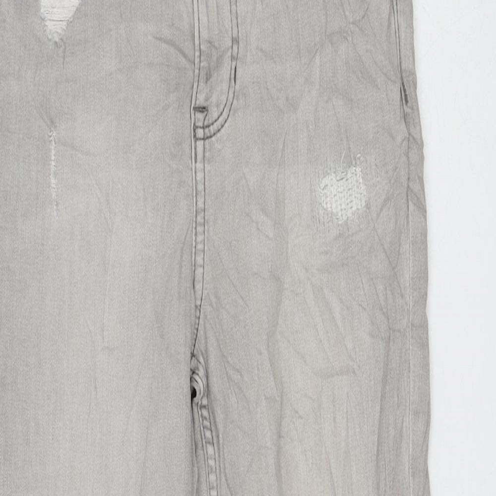 Womens UK Size 8 Marks and Spencer Regular Fit Skinny Grey Jeans