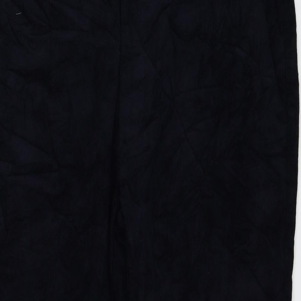 Womens UK Size 42 in Marks and Spencer Regular Fit  Blue Trousers