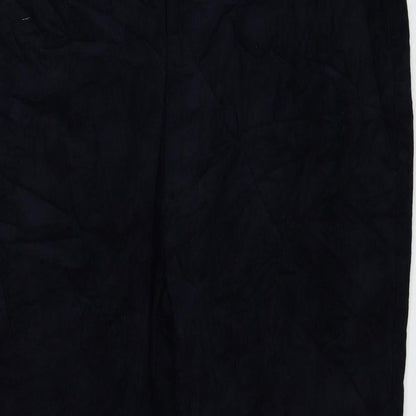 Womens UK Size 42 in Marks and Spencer Regular Fit  Blue Trousers