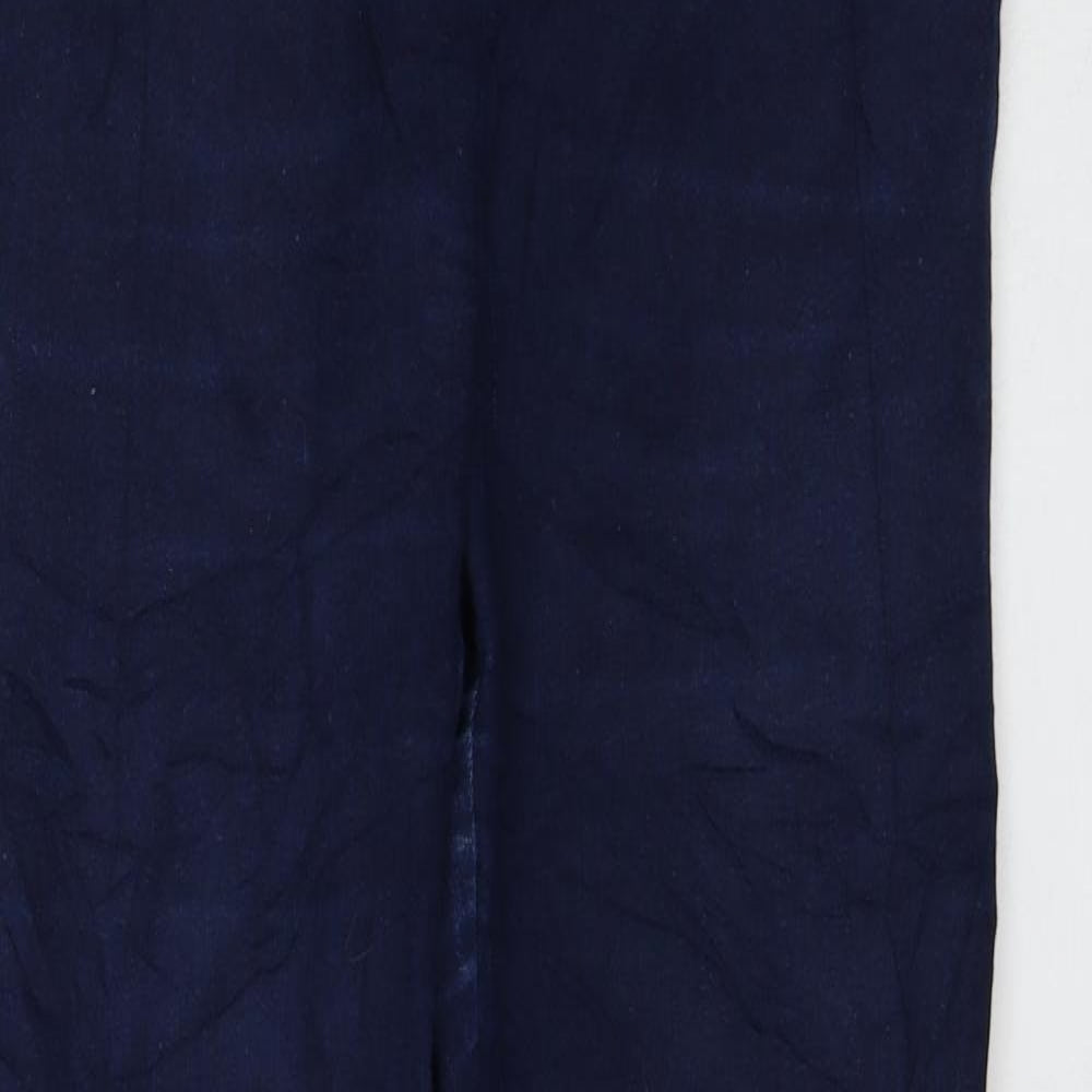 Phase Eight Womens Blue Cotton Skinny Jeans Size 30 in L30 in Regular Zip