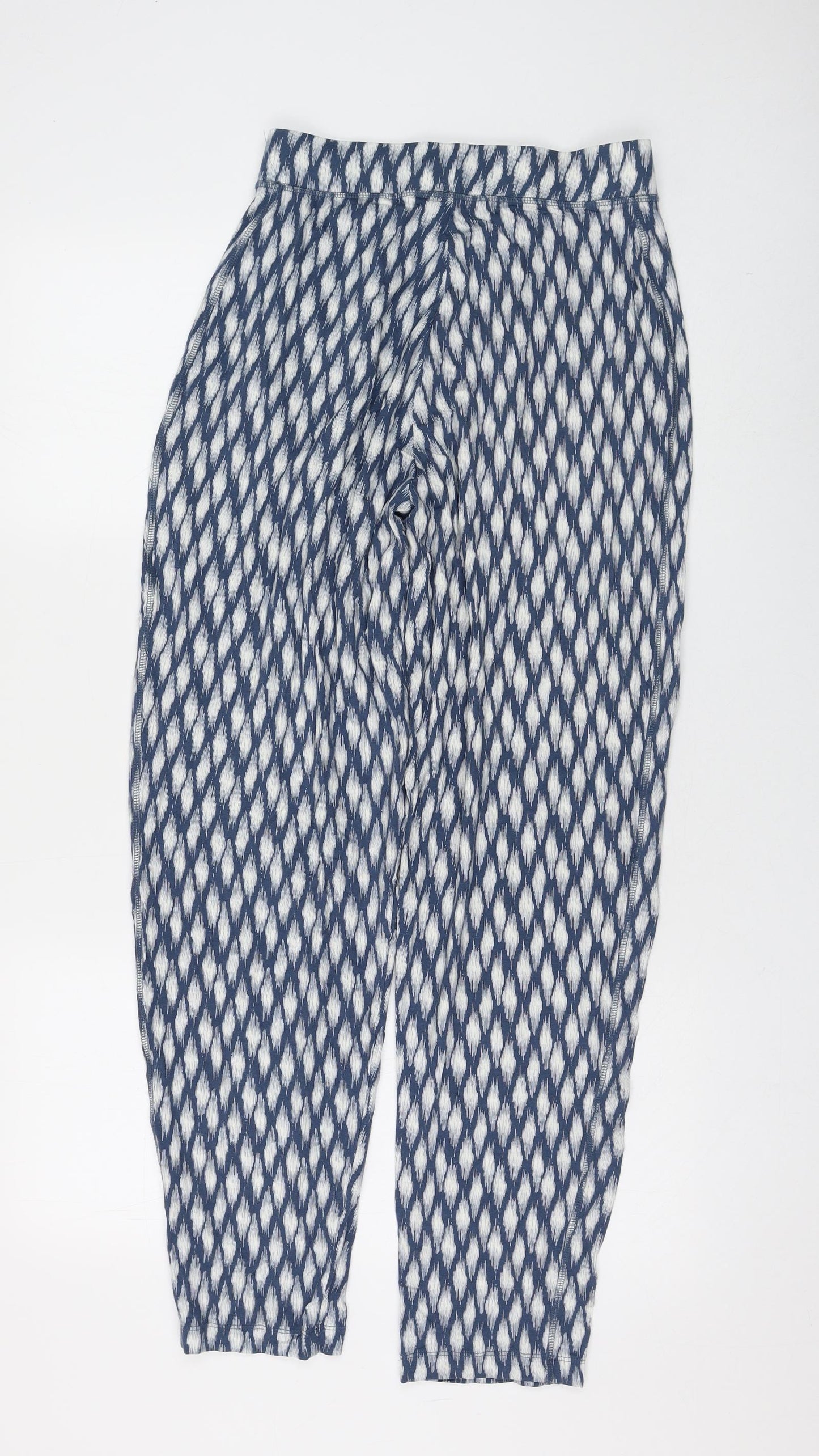 Womens UK Size 8 Marks and Spencer Regular Fit Jogger Blue Trousers