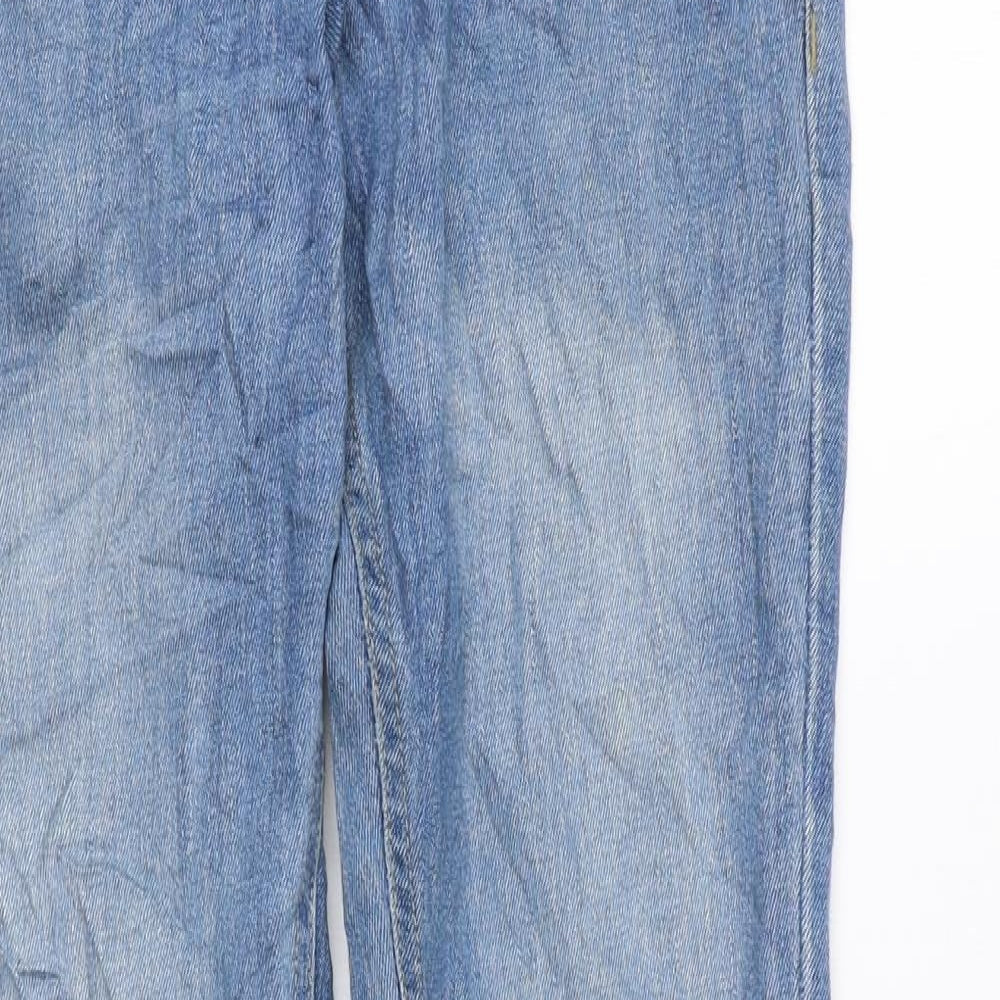 Only Womens Blue Cotton Skinny Jeans Size S L30 in Regular Zip