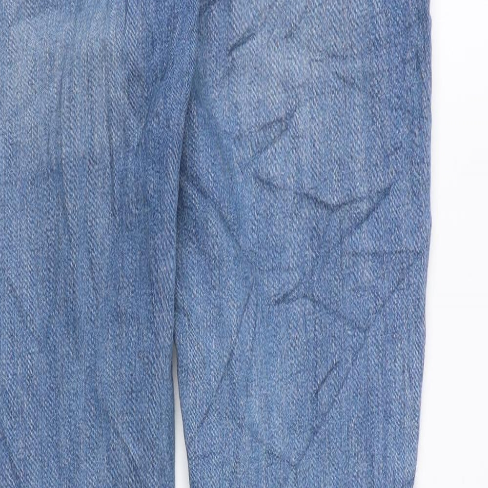 Only Womens Blue Cotton Skinny Jeans Size S L30 in Regular Zip