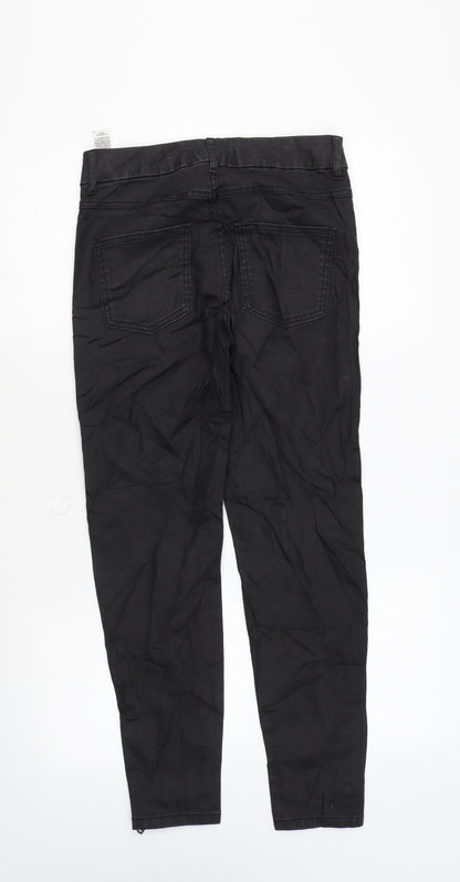Womens UK Size 8 Marks and Spencer Regular Fit Skinny Black Jeans