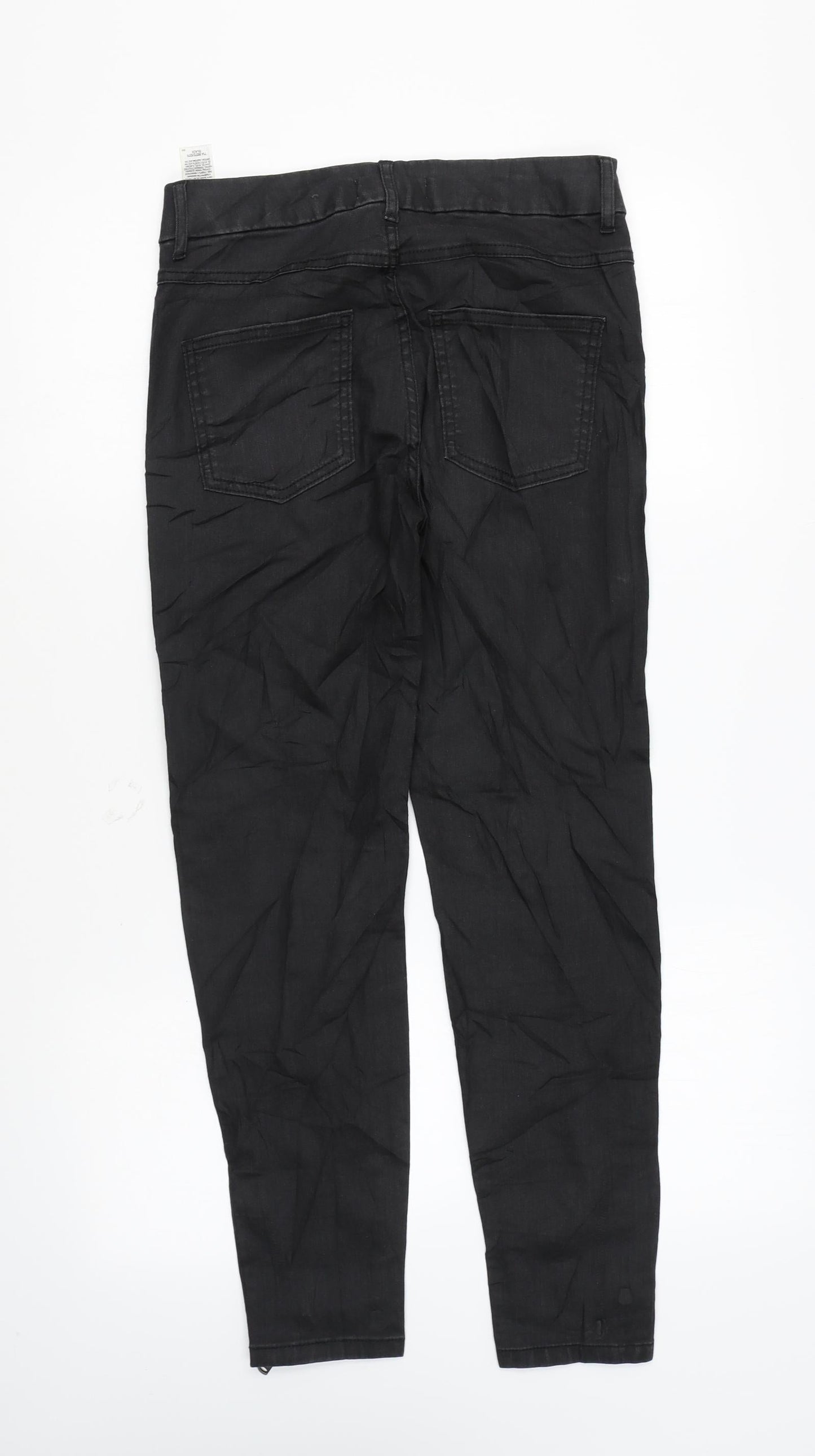 Womens UK Size 8 Marks and Spencer Regular Fit Skinny Black Jeans