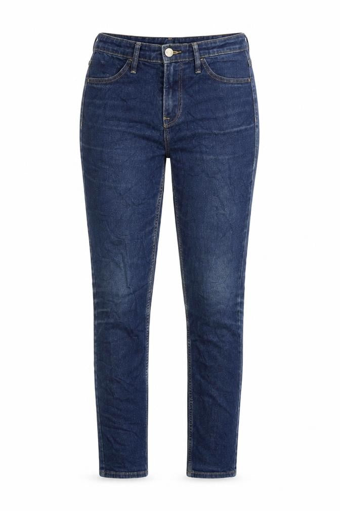 Womens UK Size 27 in H&M Regular Fit Skinny Blue Jeans
