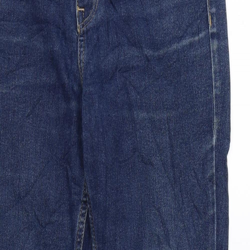 Womens UK Size 27 in H&M Regular Fit Skinny Blue Jeans