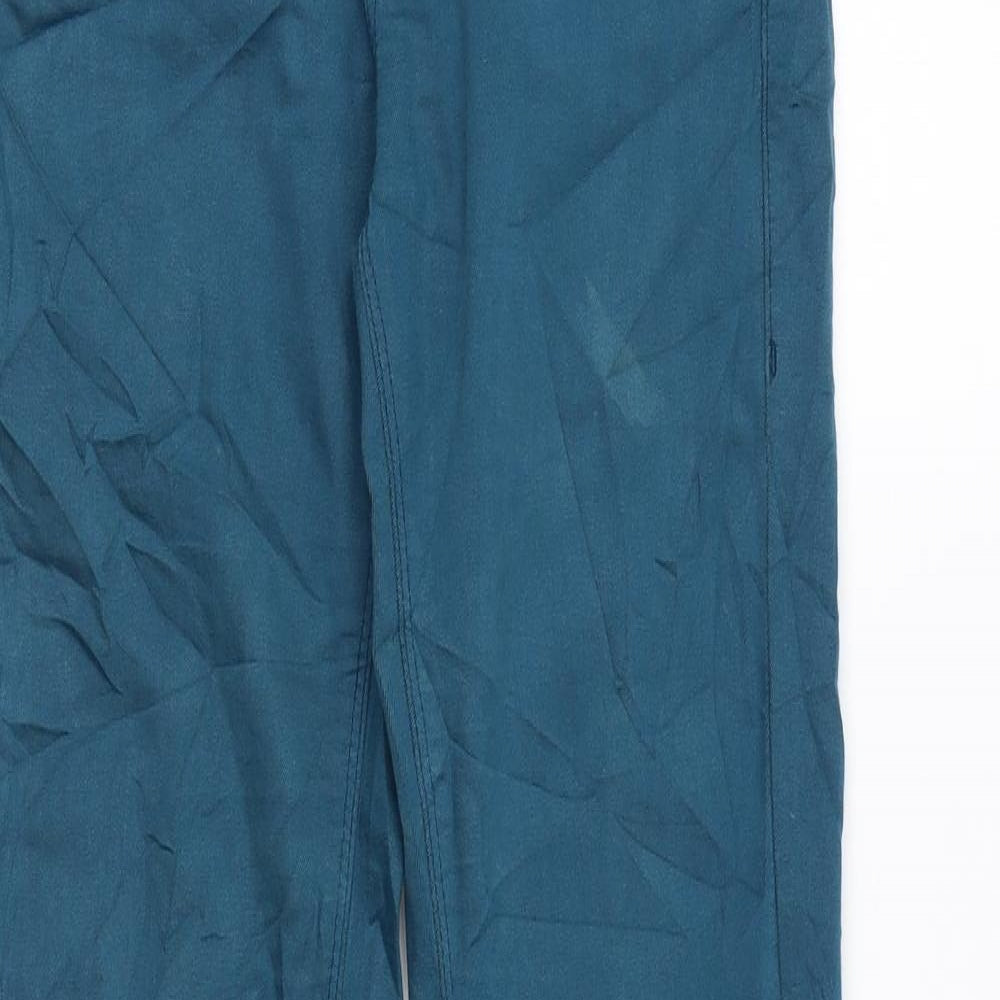 Topshop Womens Blue Cotton Skinny Jeans Size 26 in L32 in Regular Button