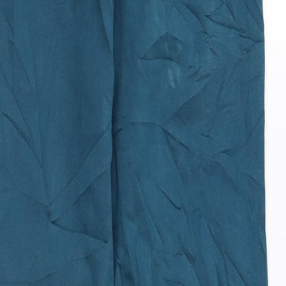 Topshop Womens Blue Cotton Skinny Jeans Size 26 in L32 in Regular Button