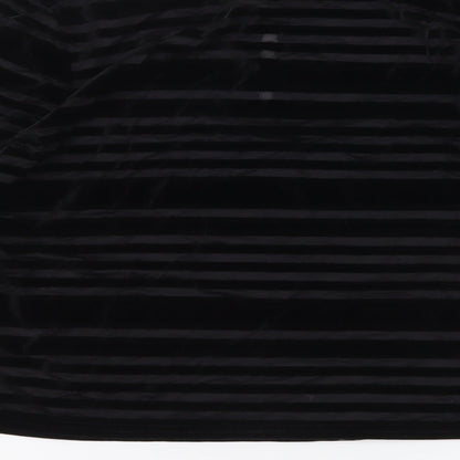 Womens UK Size S Cooperative Black Basic Blouse
