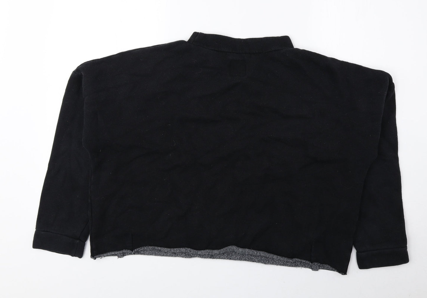 Womens UK Size 10 Jack Wills Black Pullover Sweatshirt