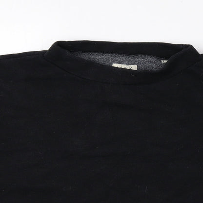Womens UK Size 10 Jack Wills Black Pullover Sweatshirt