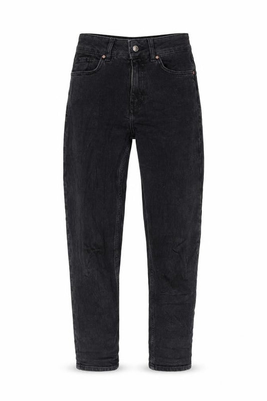 Womens UK Size 6 Denim & Co. Regular Fit Tapered Black Jeans