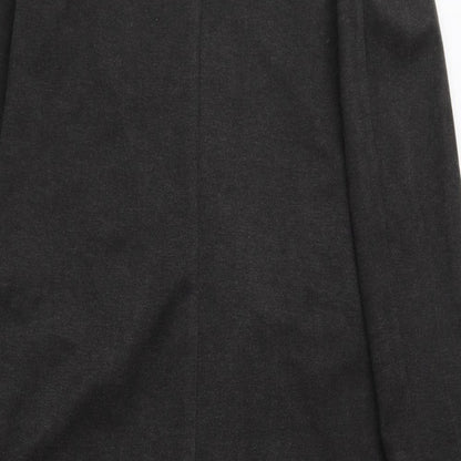 WULI : LUU Womens Grey Overcoat Blazer Size 8 Button