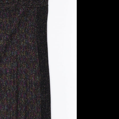 H&M Womens Multicoloured Viscose A-Line Size S Sweetheart Pullover